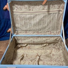 WORLD TRUNK ４輪トランクキャリー キャリーバッグ ブルーの画像