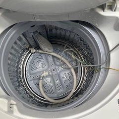 I2503-212 SHARP 全自動電気洗濯機 ES-GE7D 2020年製 7kg 動作確認済み キズ汚れ有りの画像