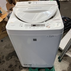 O2503-213 シャープ全自動電気洗濯機 4.5Kg 201...
