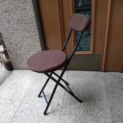 新品未使用  折り畳み式 チェアー 丸type