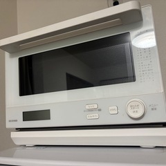 ジャンク品アイリスオーヤマスチームオーブンレンジ18L