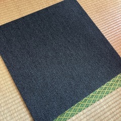 ニトリ　50×50 タイルカーペット 46枚　ネイビー