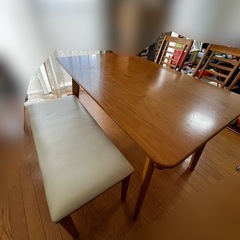 決まりました。ダイニングテーブル