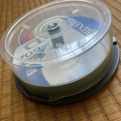 マクセルCD-R 12枚、SonyDVD-R2枚付きの画像