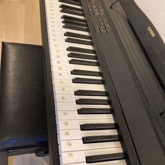 電子ピアノ　椅子付き(高さ調整可)  CASIO  カシオの画像