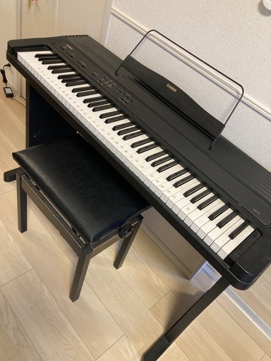 電子ピアノ　椅子付き(高さ調整可)  CASIO  カシオ