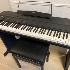 電子ピアノ　椅子付き(高さ調整可)  CASIO  カシオの画像
