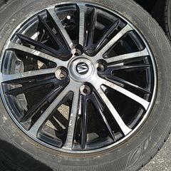 軽自動車ホイール4本セット155/65r14の画像