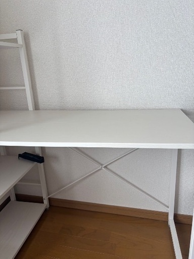 パソコン台　白　美品