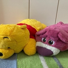プーさん、ロッツォ　ぬいぐるみセットの画像
