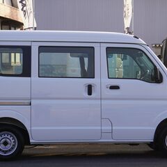 H.29(2017)年 日産 NV100クリッパー DX ハイルーフ 5AGS車 ETC・集中ドアロック ホワイト☆2年車検付き・整備渡☆の画像