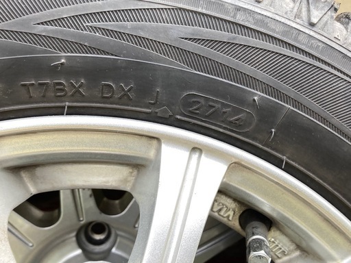 売却済　155/65R13 　タイヤホイールセット