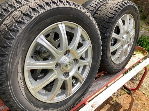 売却済　155/65R13 　タイヤホイールセット