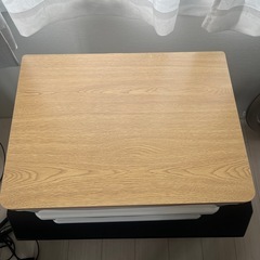 プラスチック　棚　２段の画像