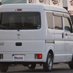 H.29(2017)年 日産 NV100クリッパー GX ハイルーフ 5AGS車 外品ナビ・TV・Bluetooth ホワイト☆2年車検付き・整備渡☆の画像