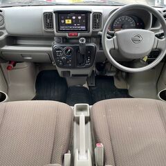 H.29(2017)年 日産 NV100クリッパー GX ハイルーフ 5AGS車 外品ナビ・TV・Bluetooth ホワイト☆2年車検付き・整備渡☆の画像