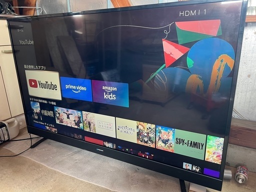 【決定しました】テレビ 55インチ 4K マクスゼン 高年式 55型 TV maxzen