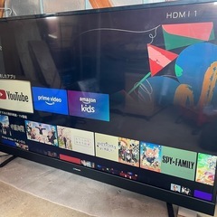 【決定しました】テレビ 55インチ 4K マクスゼン 高年式 55型 TV maxzenの画像
