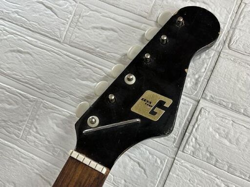 ジャンク品 GUYATONE LG-55W エレキギター サンバースト ビザール