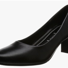 新品未使用[ロメオ バレンチノ] スクエアトゥ ヒール6.5cm 足囲3E PUレザー VB3300 レディースの画像