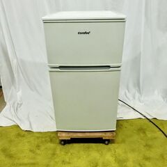 2024年製 comfee 2ドア冷蔵庫 RCT90WH/E 　...
