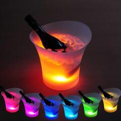 アイスバケツ ボトルクーラー LED付きの画像