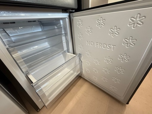 美原店　ノンフロン　ハイアール 173L　2ドア冷凍冷蔵庫　JR-NF173C　冷凍冷蔵庫　Haier  2023年製　