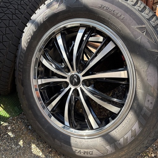 限定値下げします！225/65R17 ブリヂストン DM-V2 スタッドレスタイヤ ホイールセット