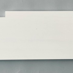 つっぱり天然木壁面ラダーラック幅60cm（ホワイト）※棚板2枚付の画像