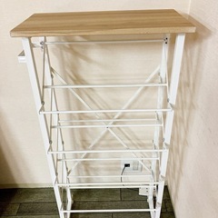美品　シューズラック　５段
