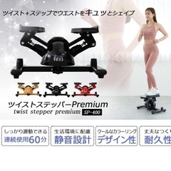 ツイスト　ステッパー　ブラックの画像