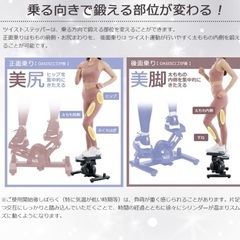 ツイスト　ステッパー　ブラックの画像