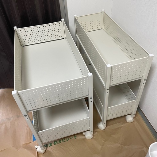 【週末値下げ】美品　押入れ収納　YAMAZEN　キャスター