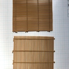 茶托　茶たく　茶器　すだれ　未使用　昭和当時物　の画像