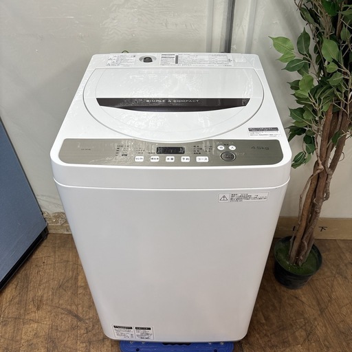 I747 ? SHARP 洗濯機 （4.5㎏） ⭐ 動作確認済 ⭐ クリーニング済