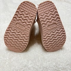 ♡futafuta♡ウサギ刺繍 ピンクブーツ 13.0cmの画像