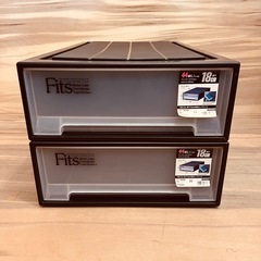 【2個セット】JF0549 高さ18cm Fits フィッツ　収...