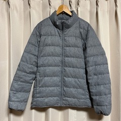 グレー キルティング ジャケット Mサイズ
