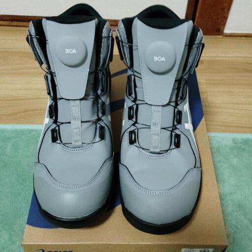 新品未使用。安全靴アシックスWINLOB CP304 BOA