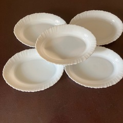 食器（カレー皿）5枚セットの画像