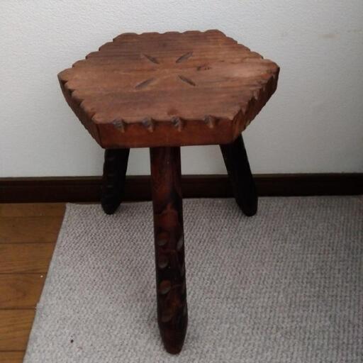 スペイン家具　飾り台　椅子