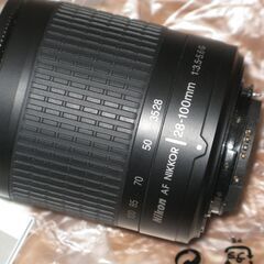 Nikonレンズ：35mm用 AF NIKKOR 28-100mm f/3.5-5.6G (Black)の画像