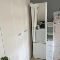 急募❣️ライト付き収納たくさんドレッサー