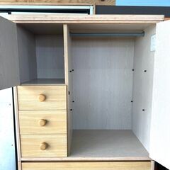 店頭引き渡し 中古 ベビータンス  子供用タンス タンス 収納家具 の画像