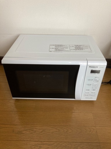 ご購入者様決定 Panasonic パナソニック 電子レンジ 2020年製 単機能 22L ヘルツフリー ホワイト NE-E22A3-W
