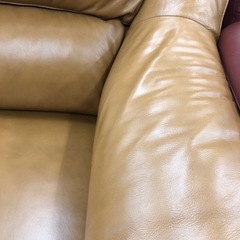 Leatherworld 3人掛けソファーの画像