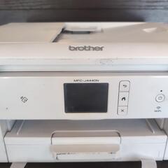 【0円　brotherプリンター　インク付き・故障あり】