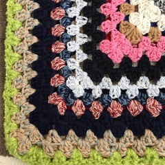 膝掛け　　　マット　　ハンドメイド の画像