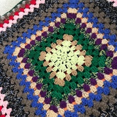 膝掛け　　マット　　　ハンドメイド の画像