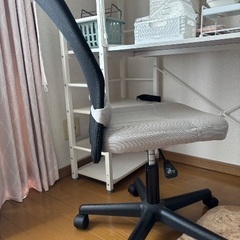 パソコン台　白　美品の画像